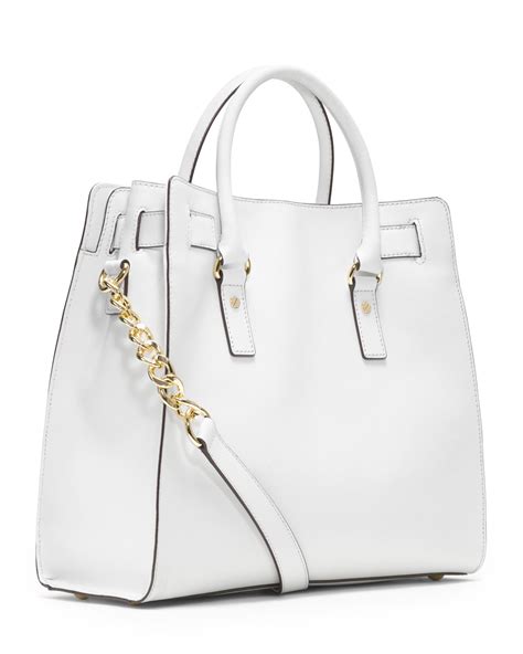 michael kors medium hamilton tote|Michael Kors saffiano large tote.